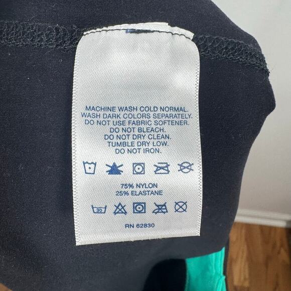 Lands End Skort Women 1X Plus Size Black Nylon Elastane Sport Golf Spring Active - Picture 5 of 7